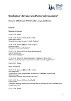 Workshop on Platform Markets 13-14 Feb 2020 Program_new.pdf