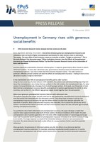 Unemployment in Germany rises with generous social benefits