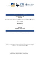 Taxing Families: The Impact of Child-Related Transfers on Maternal Labor Supply