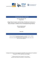 Wage Determination and the Bite of Collective Contracts in Italy and Spain: Evidence from the Metalworking Industry