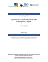 Dynamic Tax Evasion and Growth with Heterogeneous Agents