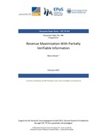 Revenue Maximization with Partially Verifiable Information