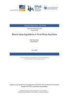 Worst-Case Equilibria in First-Price Auctions
