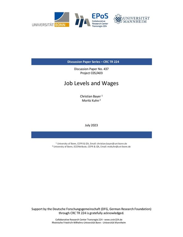 Job Levels and Wages