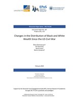 Changes in the Distribution of Black and White Wealth Since the US Civil War