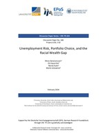 Unemployment Risk, Portfolio Choice, and the Racial Wealth Gap