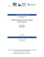 Observed Patterns of Free-Floating Car-Sharing Use