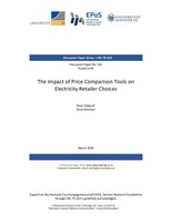The Impact of Price Comparison Tools on Electricity Retailer Choices