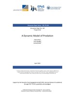 A Dynamic Model of Predation