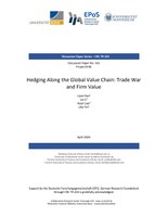 Hedging Along the Global Value Chain: Trade War and Firm Value