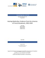 Hosting Media Bias: Evidence From the Universe of French Broadcasts, 2002-2020