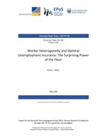 Worker Heterogeneity and Optimal Unemployment Insurance: The Surprising Power of the Floor