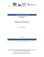 Big Data and Inequality