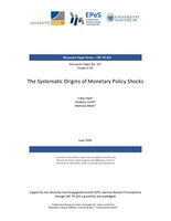 The Systematic Origins of Monetary Policy Shocks