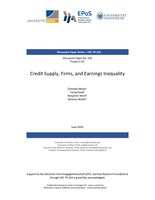 Credit Supply, Firms, and Earnings Inequality