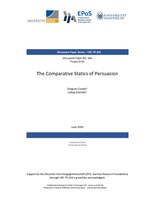 The Comparative Statics of Persuasion