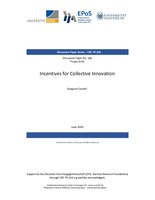 Incentives for Collective Innovation
