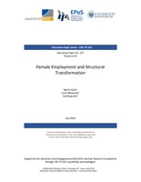 Female Employment and Structural Transformation