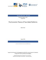 The Economic Theory of Two-Sided Platforms