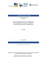 Free and Open-Source Software: Coordination and Competition