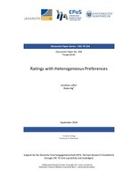 Ratings with Heterogeneous Preferences