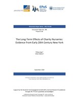 The Long-term Effects of Charity Nurseries: Evidence from Early 20th Century New York