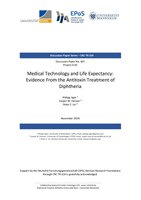 Medical Technology and Life Expectancy: Evidence From the Antitoxin Treatment of Diphtheria