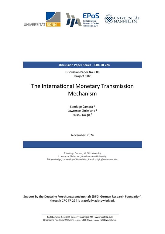 The International Monetary Transmission Mechanism