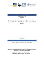 The Healthcare Costs of Air Pollution in France