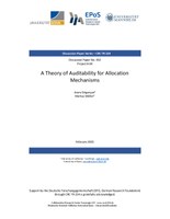 A Theory of Auditability for Allocation Mechanisms